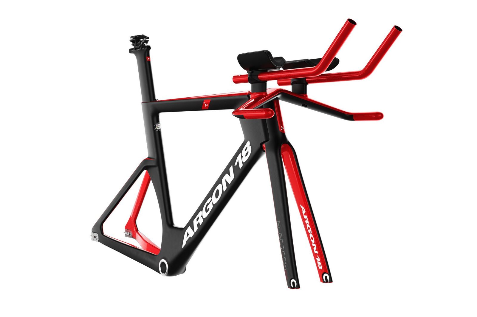 Argon 18 Electron Pro RIO Pursuit Black Matte / Red Gloss 8