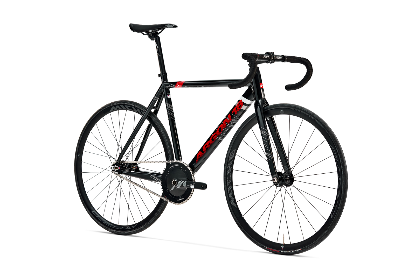 Argon 18 Electron Black / Red Gloss 2