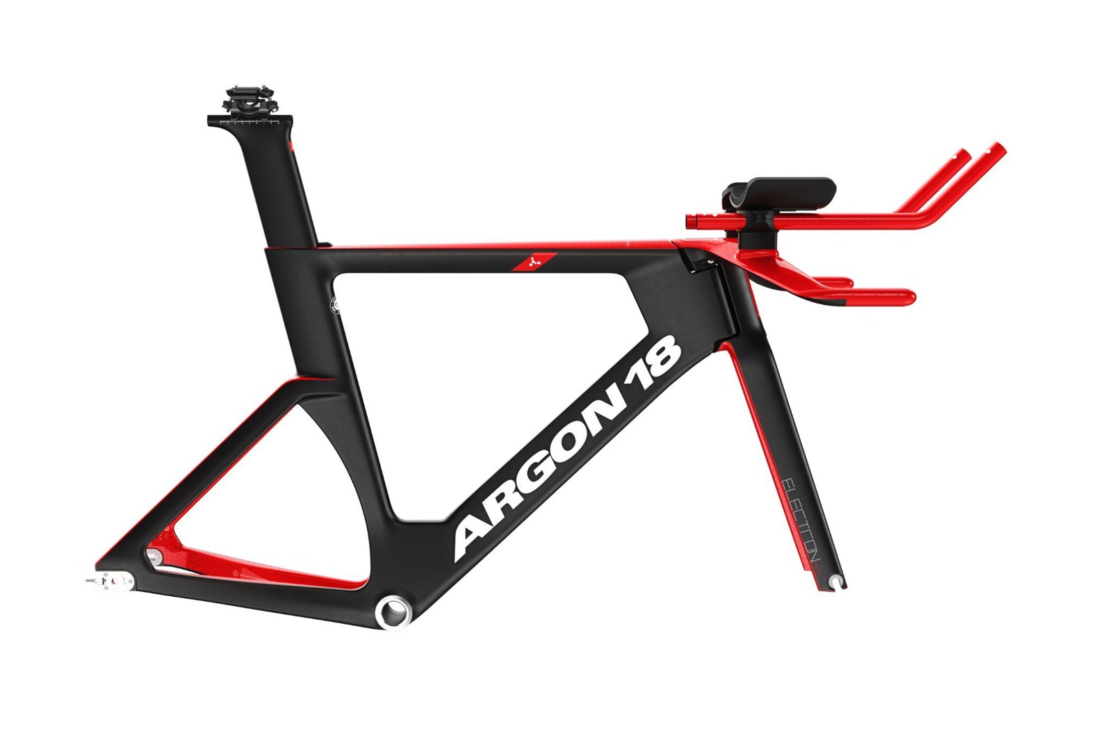 Argon 18 Electron Pro RIO Pursuit Black Matte / Red Gloss 1