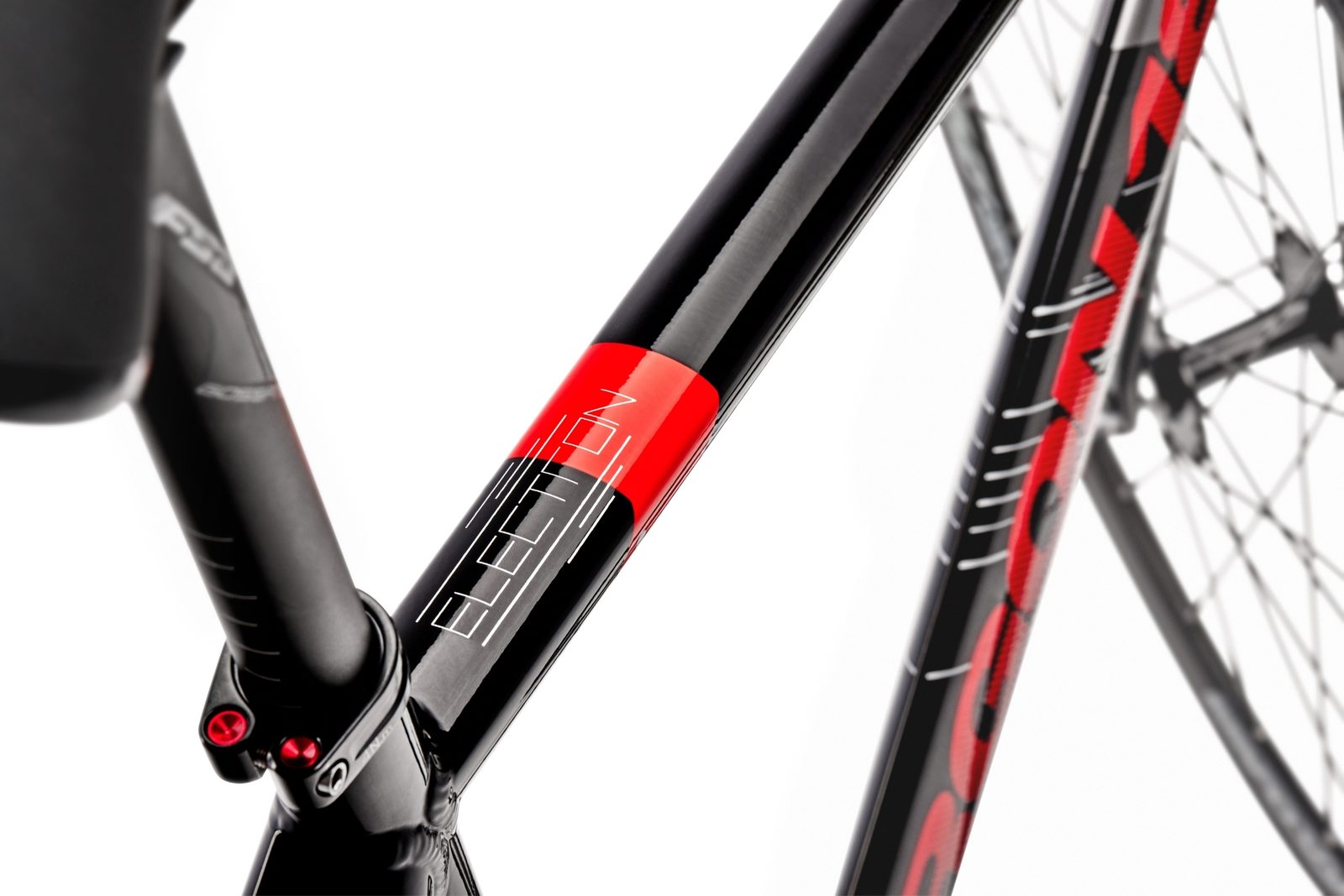 Argon 18 Electron Black / Red Gloss 10